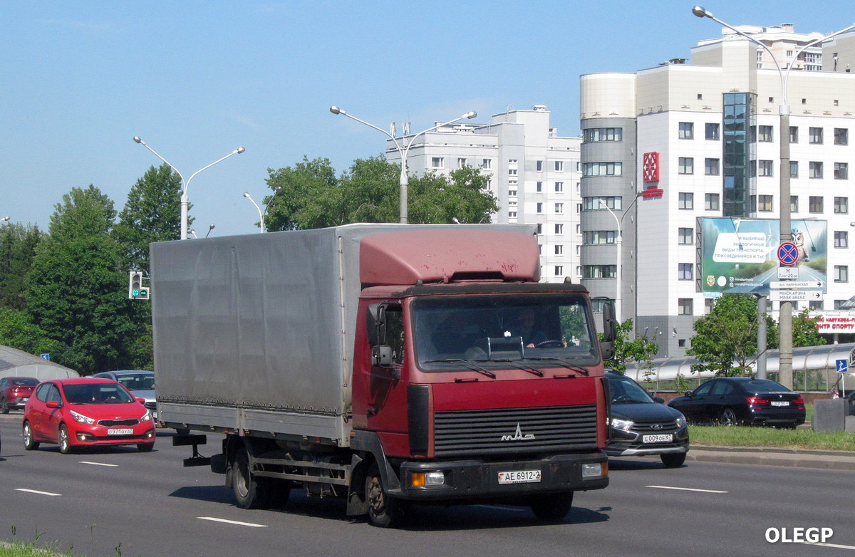 Витебская область, № АЕ 6912-2 — МАЗ-4371 (общая модель)