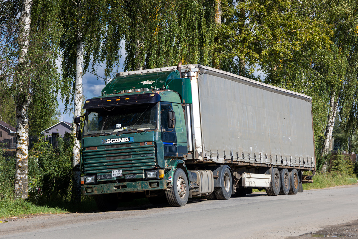 Вологодская область, № Е 170 СК 178 — Scania (II) R143E