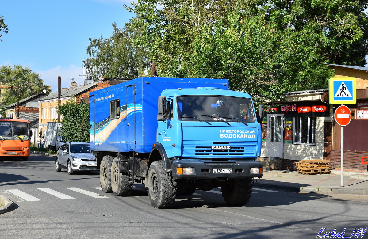 Нижегородская область, № Е 120 АР 152 — КамАЗ (общая модель)
