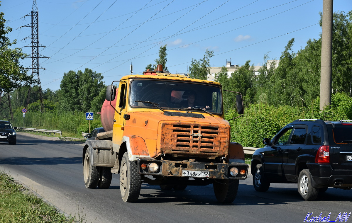 Нижегородская область, № У 348 КХ 152 — ЗИЛ-433360