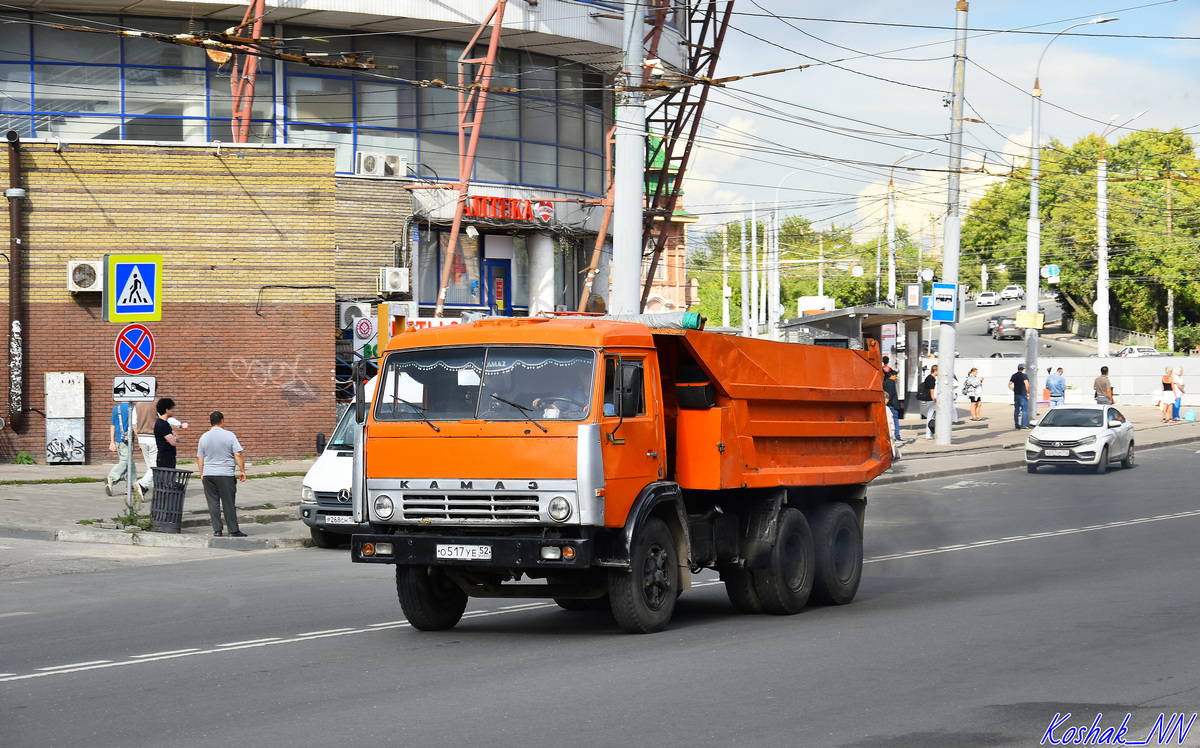 Нижегородская область, № О 517 УЕ 52 — КамАЗ-55111 (общая модель)