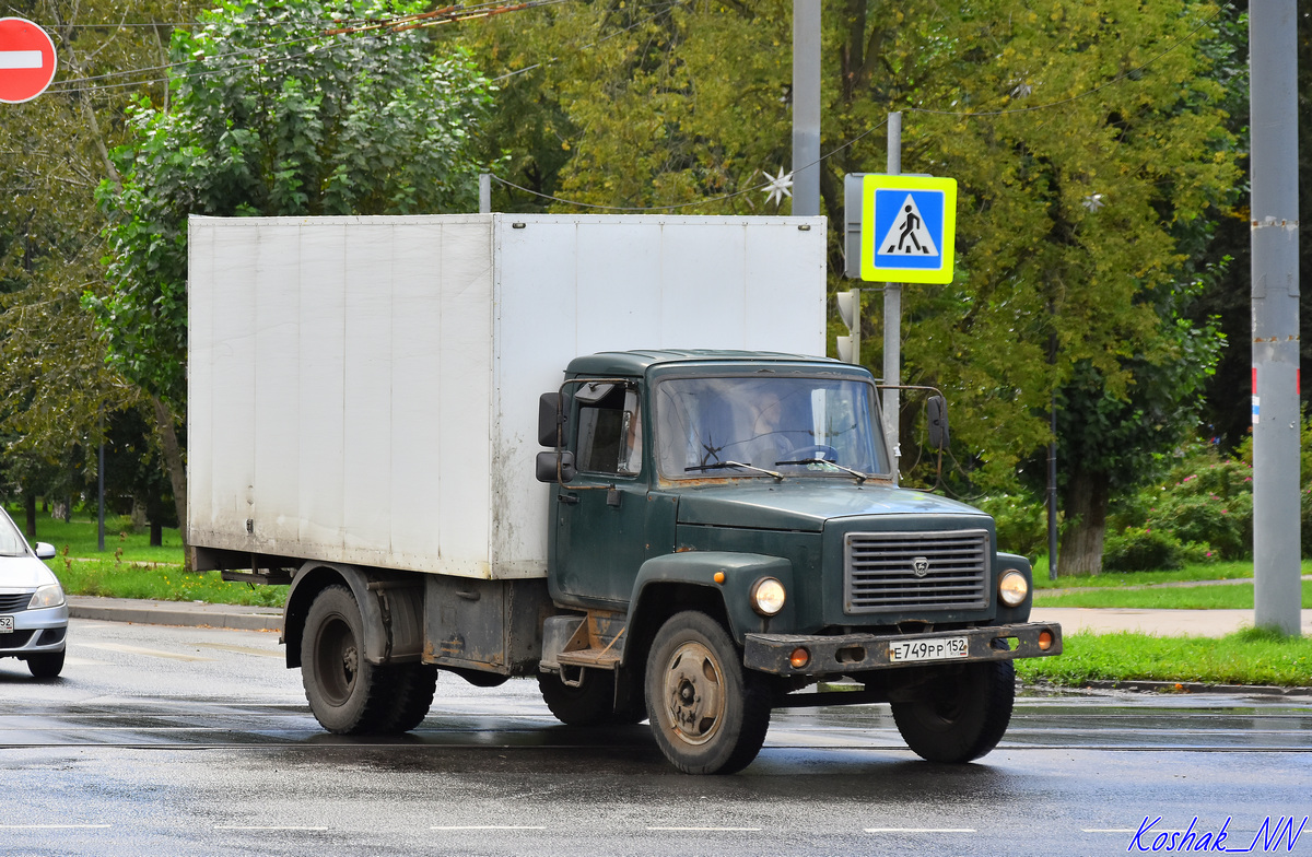 Нижегородская область, № Е 749 РР 152 — ГАЗ-3307