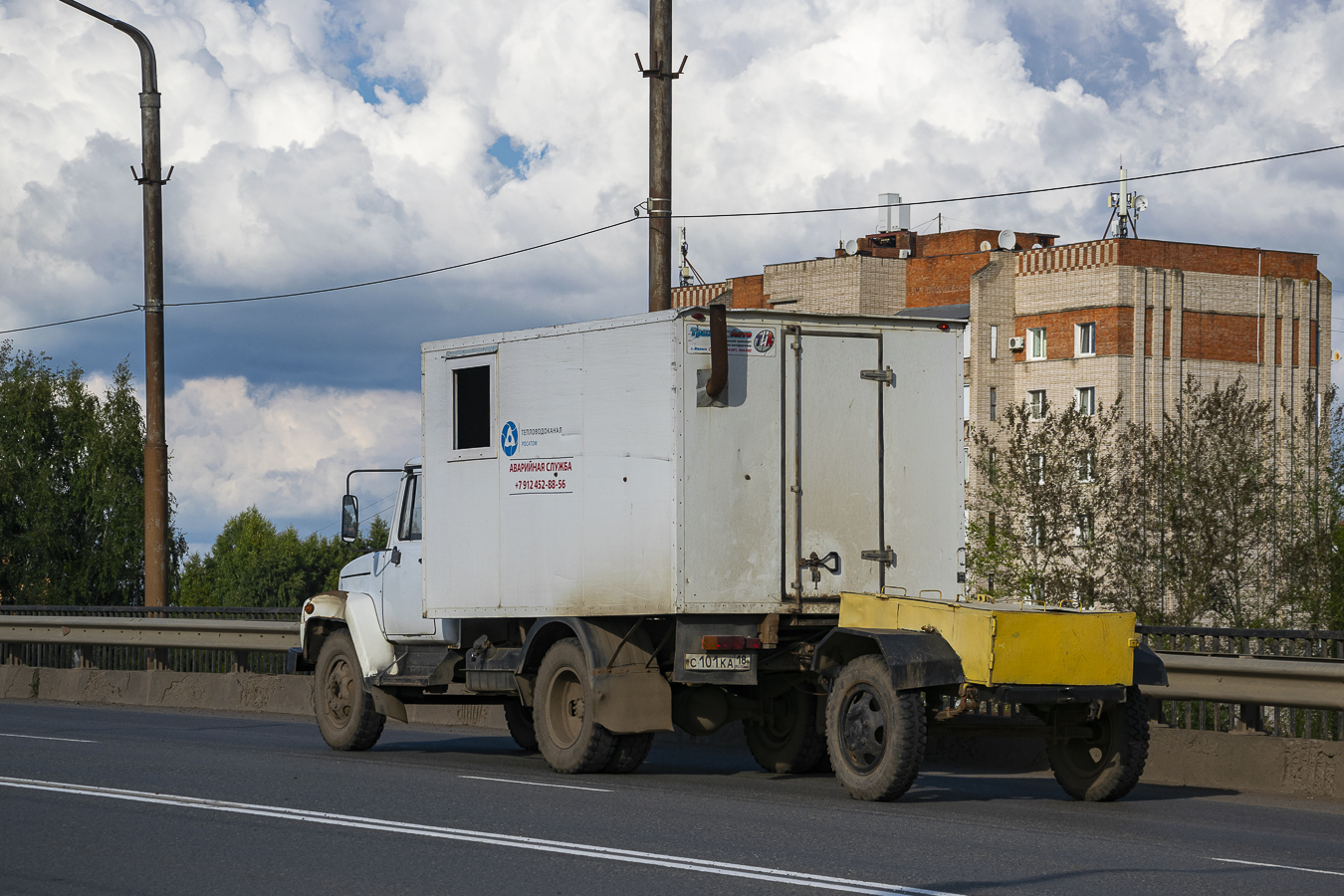 Удмуртия, № С 101 КА 18 — ГАЗ-3307