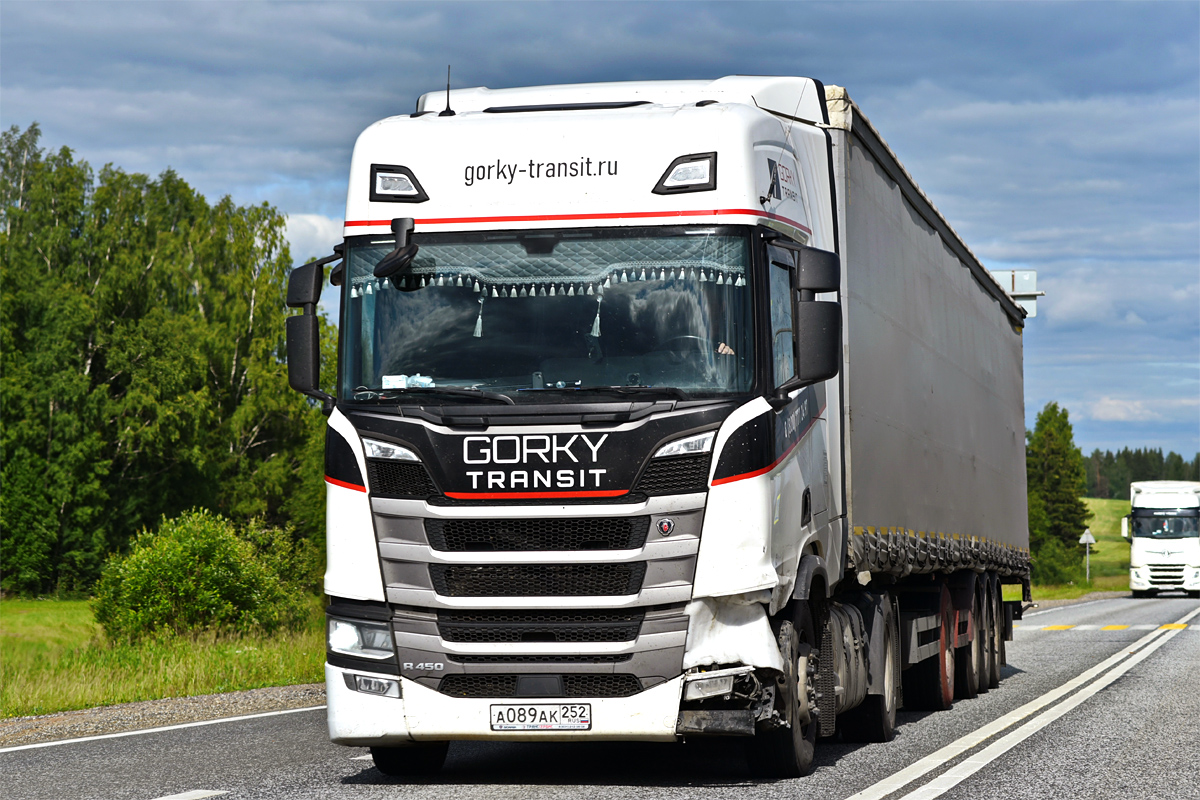 Нижегородская область, № А 089 АК 252 — Scania ('2016) R450