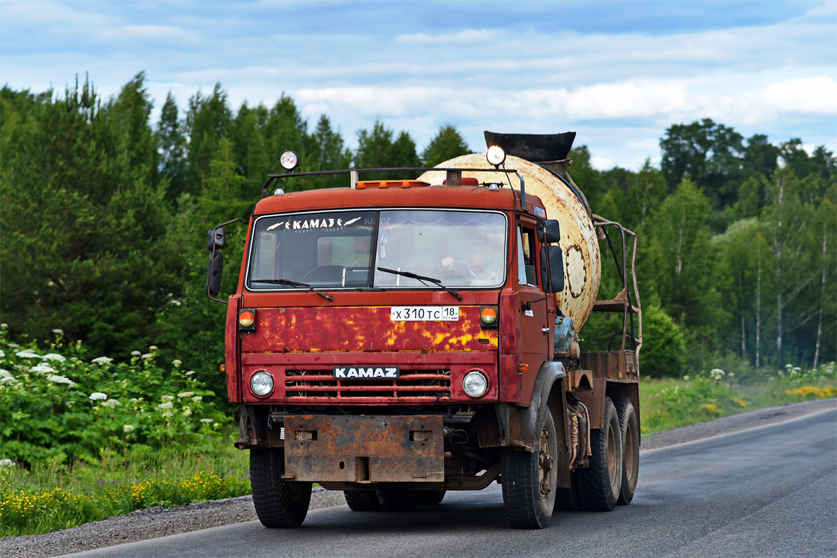 Удмуртия, № Х 310 ТС 18 — КамАЗ-54112