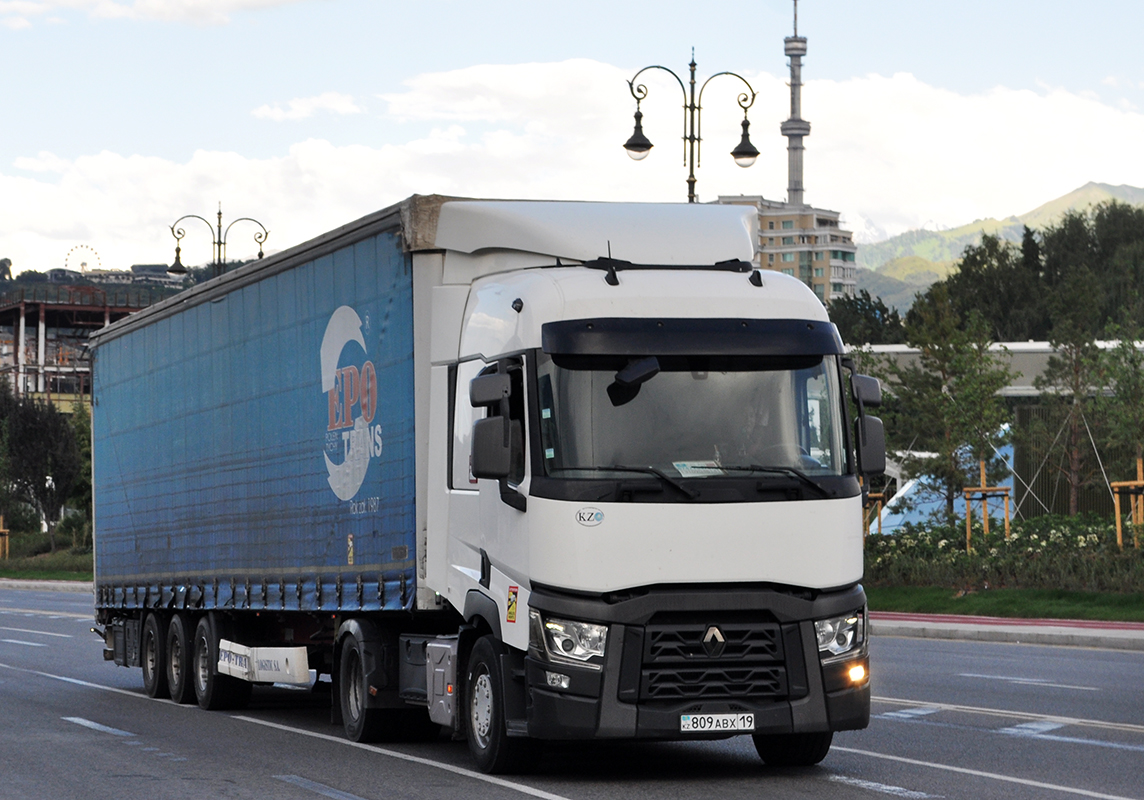 Жетысуская область, № 809 ABX 19 — Renault T-Series ('2013)
