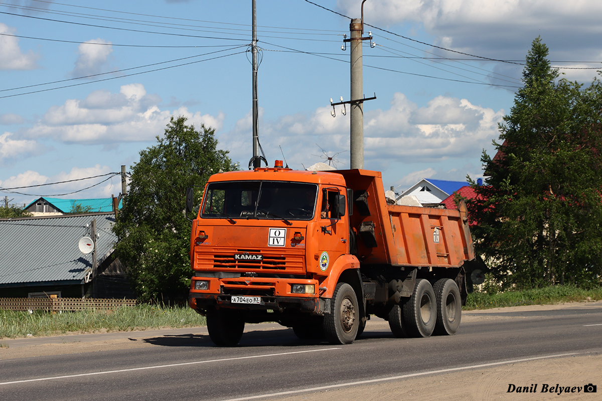 Ненецкий автономный округ, № А 704 ЕО 83 — КамАЗ-65111 [651110]