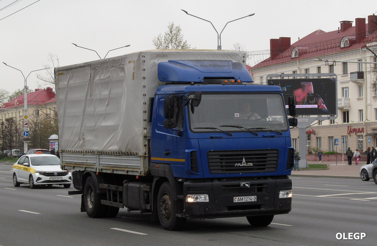 Витебская область, № АМ 1214-2 — МАЗ-5340C5