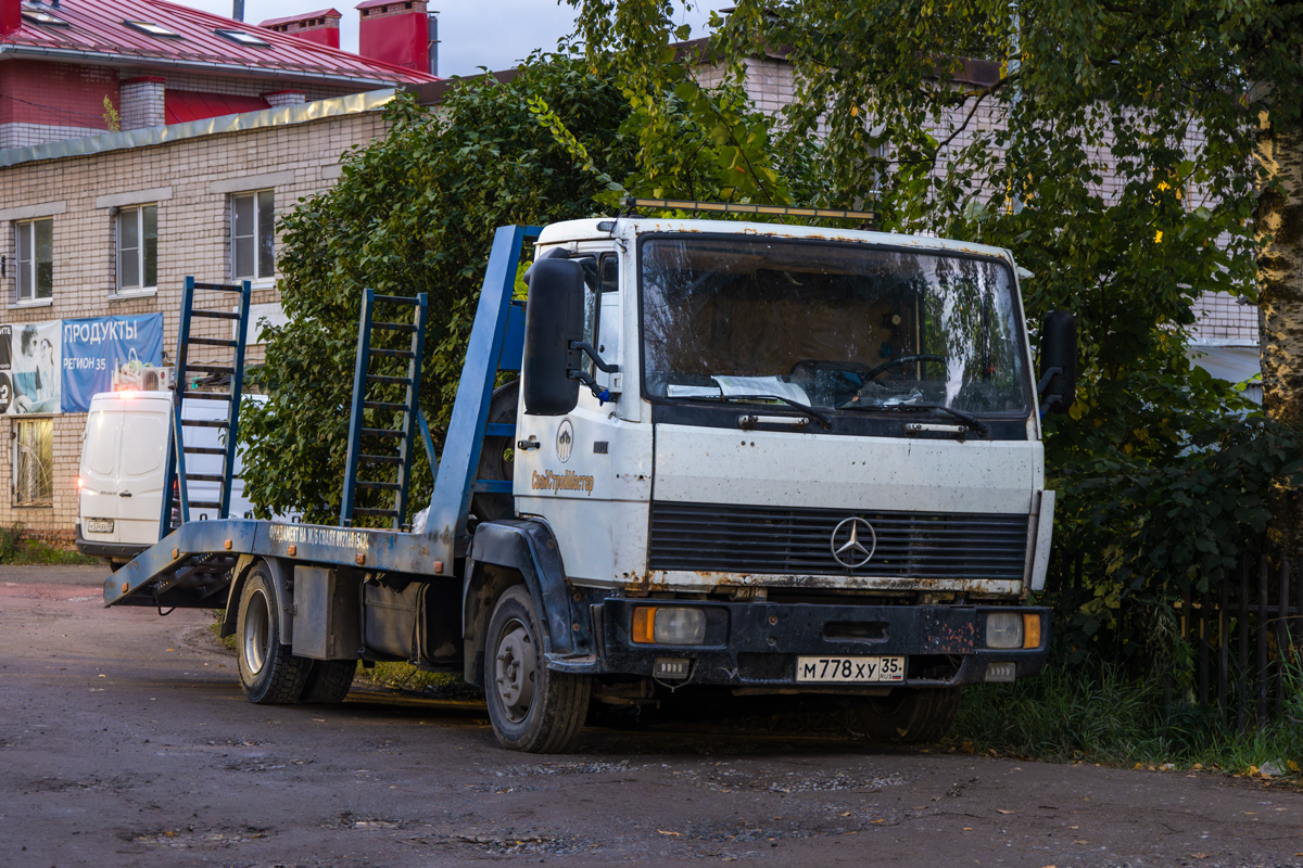 Вологодская область, № М 778 ХУ 35 — Mercedes-Benz LK 814