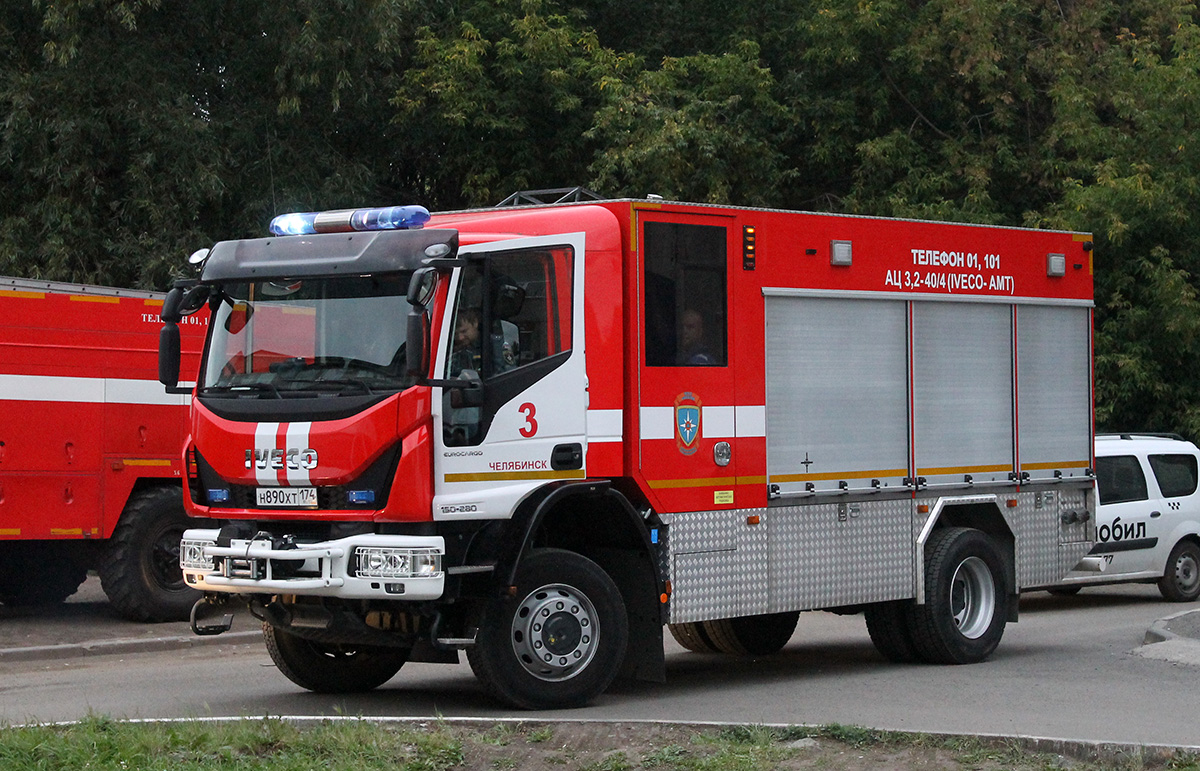 Челябинская область, № Н 890 ХТ 174 — IVECO-AMT EuroCargo ('2015)
