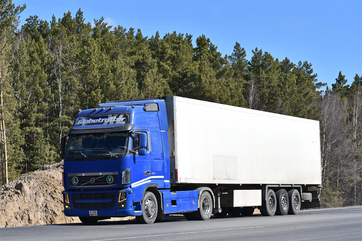 Омская область, № А 448 ВМ 155 — Volvo ('2008) FH.420