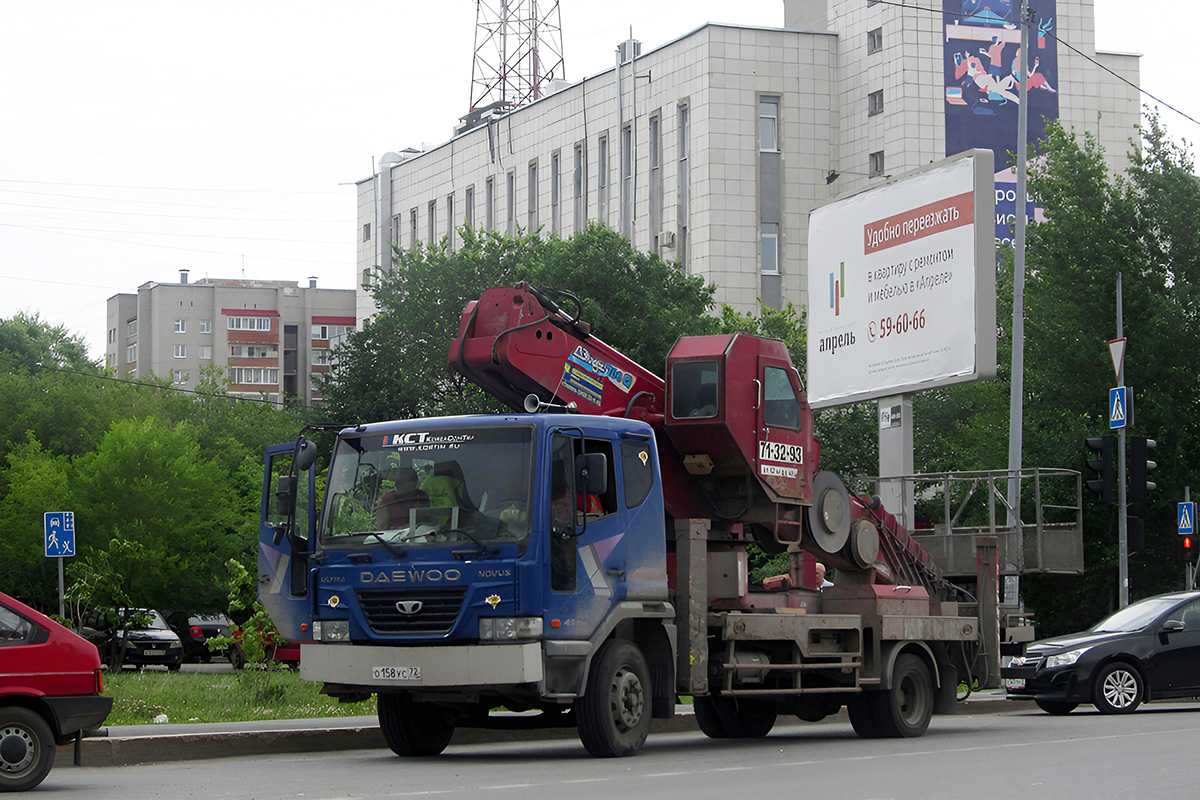 Тюменская область, № О 158 УС 72 — Daewoo Novus