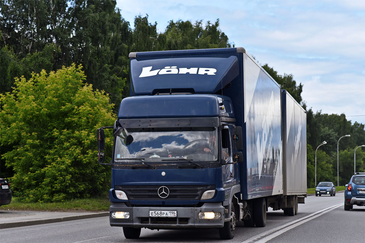 Свердловская область, № Е 568 РА 196 — Mercedes-Benz Atego 822