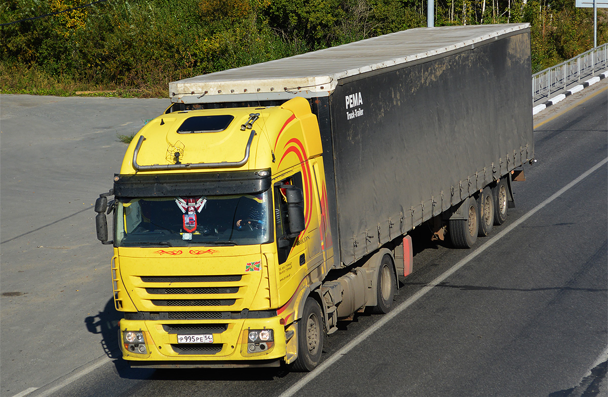 Новосибирская область, № Р 995 РЕ 54 — IVECO Stralis ('2002) 450