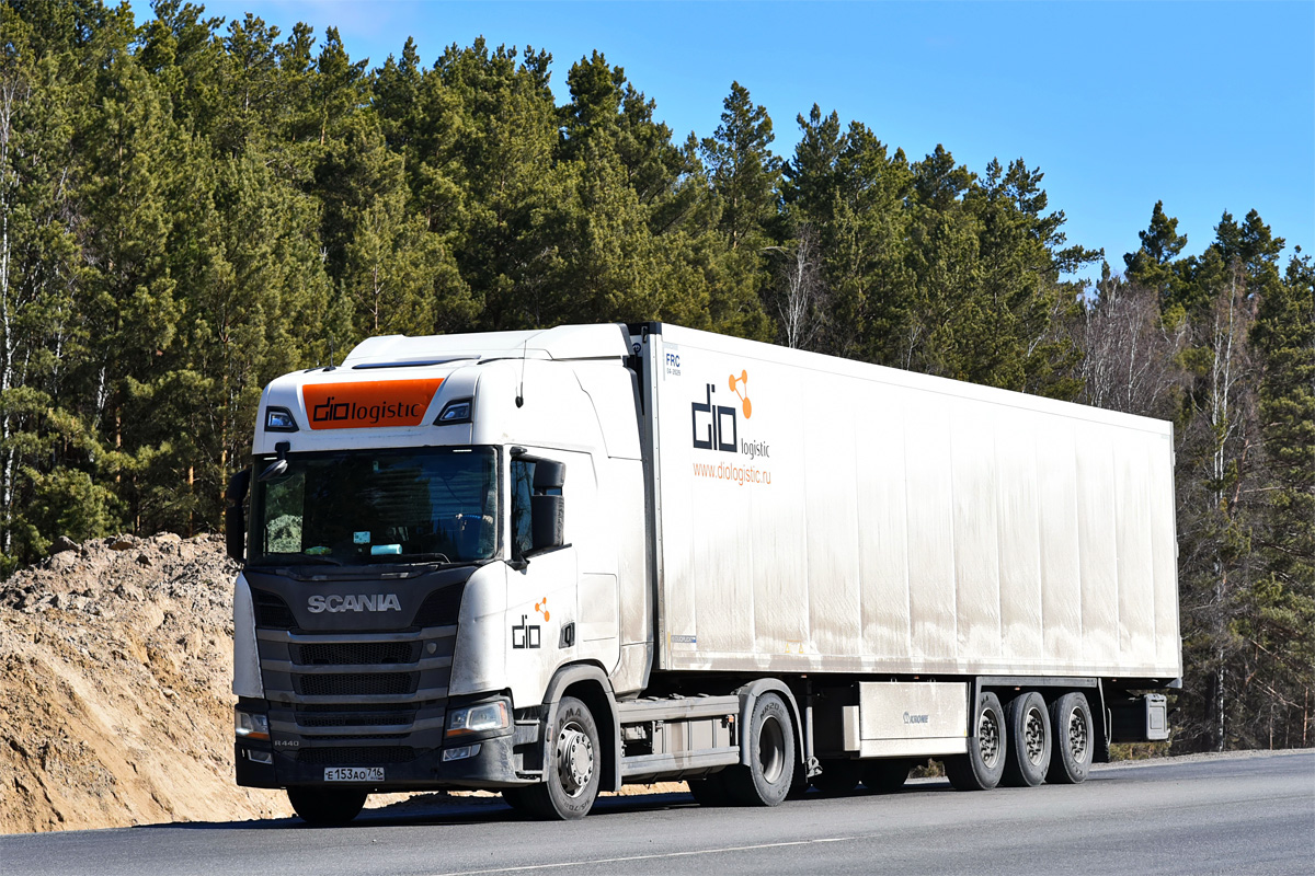 Татарстан, № Е 153 АО 716 — Scania ('2016) R440