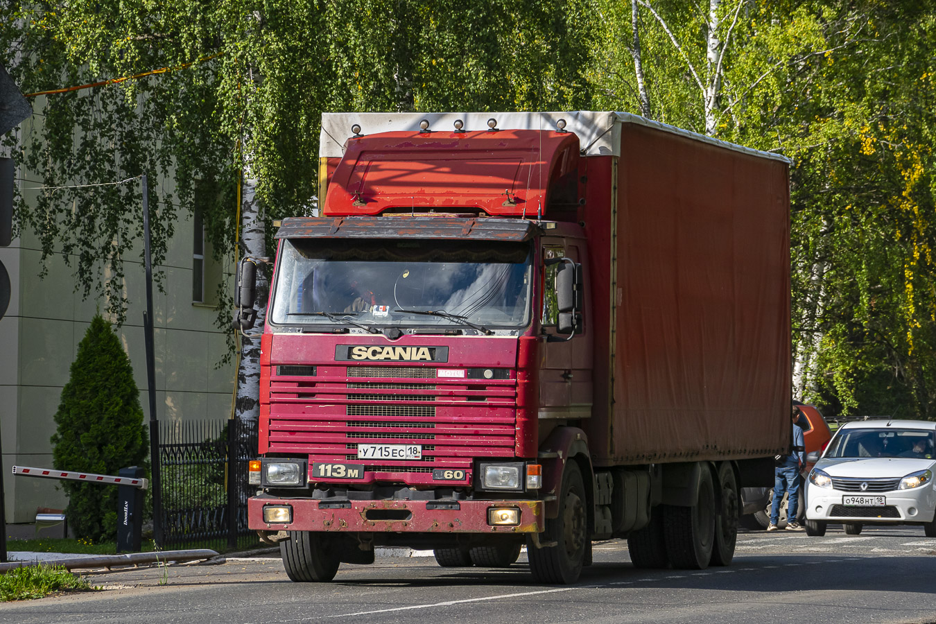 Удмуртия, № У 715 ЕС 18 — Scania (II) R113M
