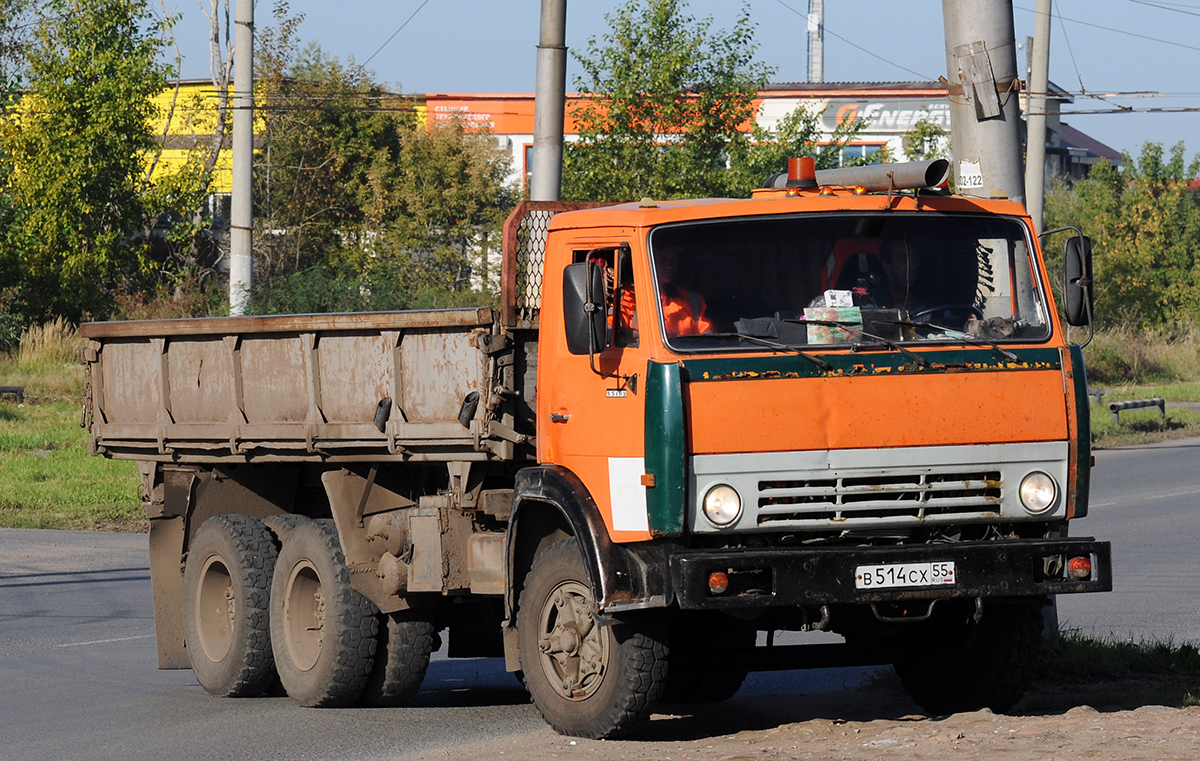 Омская область, № В 514 СХ 55 — КамАЗ-5320