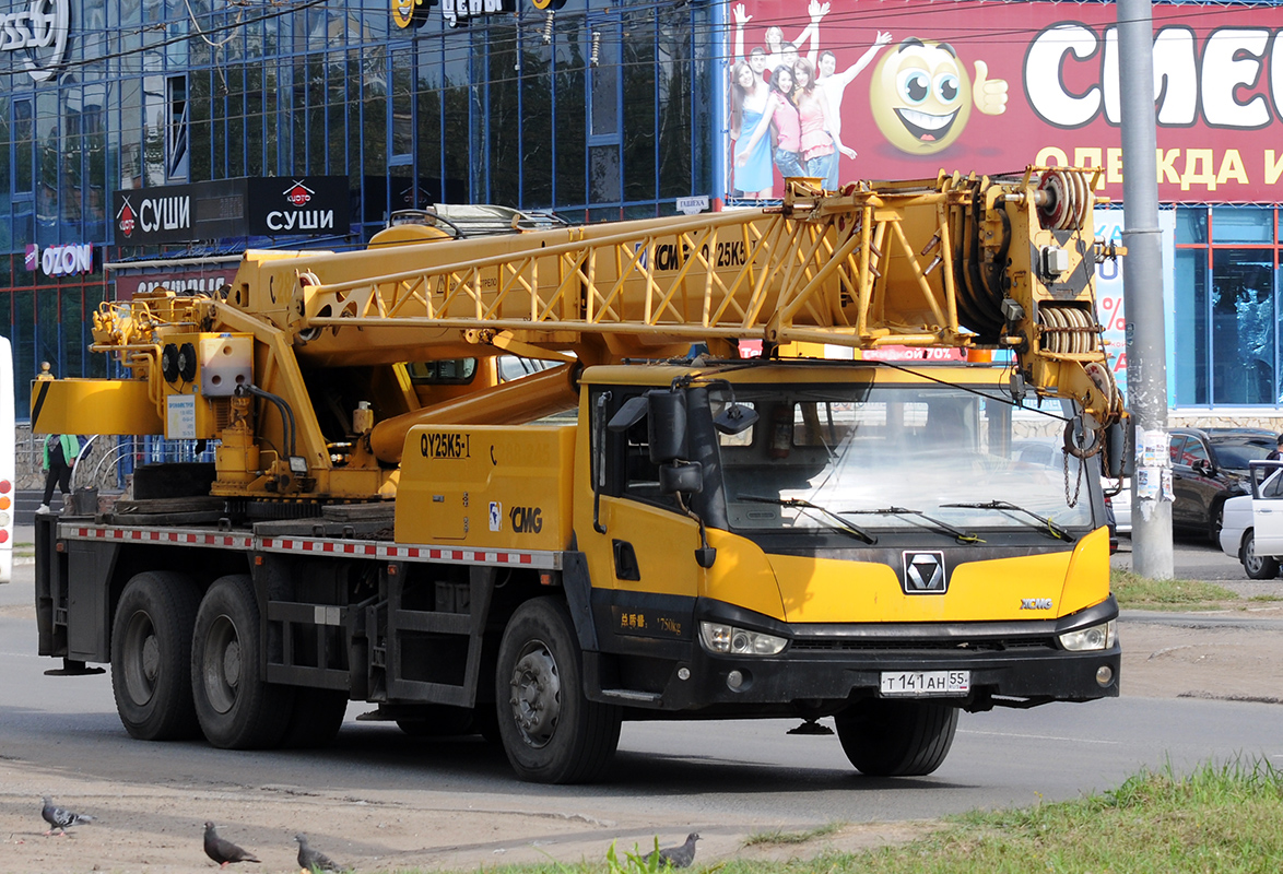Омская область, № Т 141 АН 55 — XCMG (общая модель)
