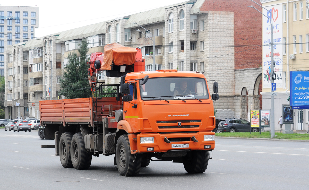 Омская область, № А 460 УК 155 — КамАЗ-43118 (общая модель)