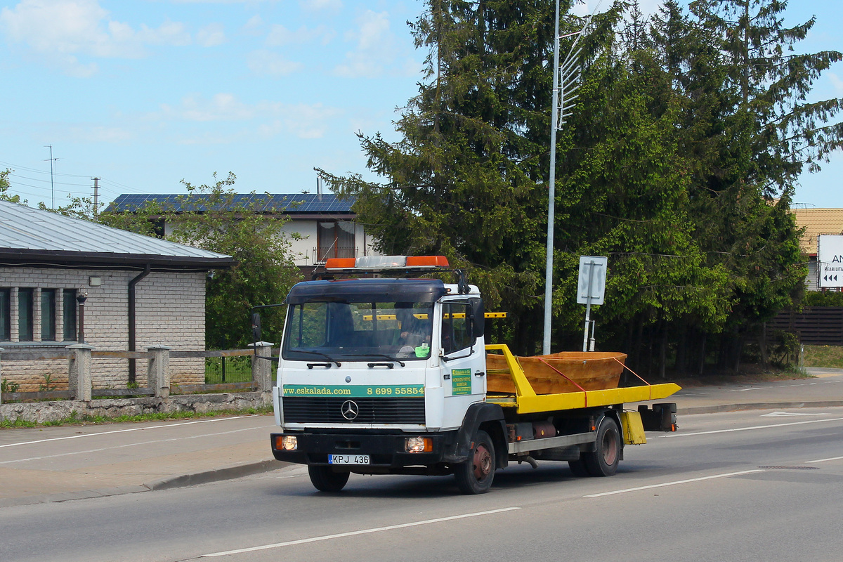 Литва, № KPJ 436 — Mercedes-Benz LK 814