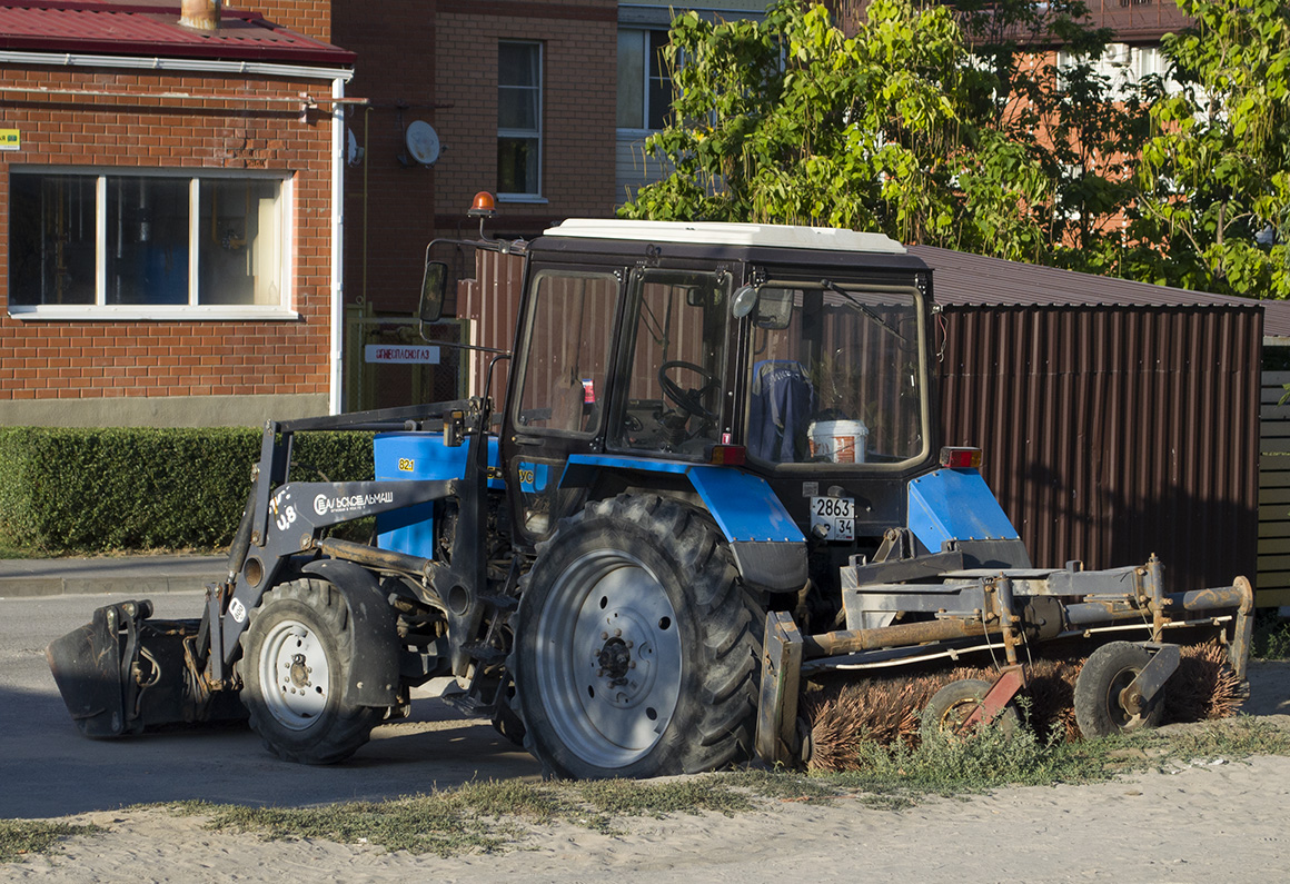 Волгоградская область, № 2863 СР 34 — Беларус-82.1