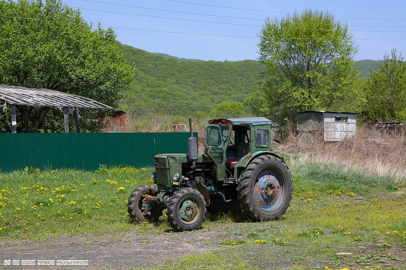 Приморский край, № 9518 ВО 25 — Т-40АМ