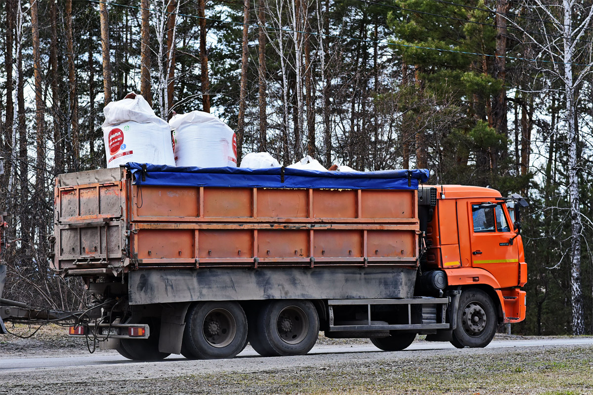 Тюменская область, № Т 758 МА 72 — КамАЗ-65115-L4(19)