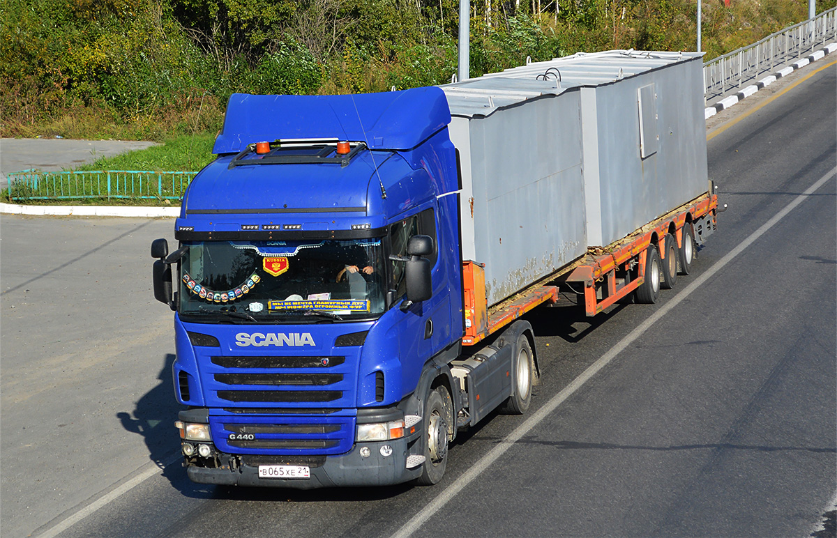 Чувашия, № В 065 ХЕ 21 — Scania ('2009) G440