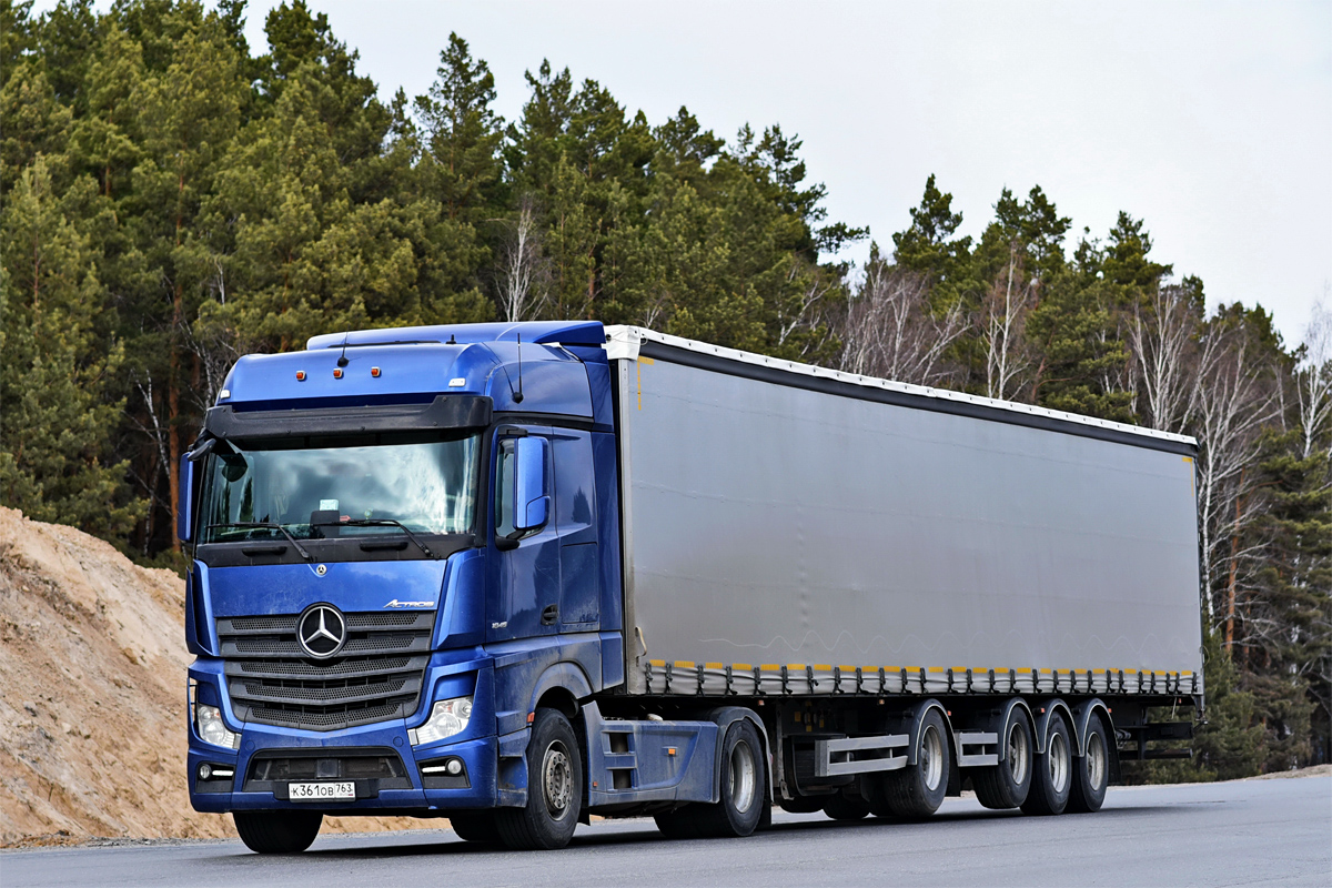Самарская область, № К 361 ОВ 763 — Mercedes-Benz Actros '18 1845 [Z9M]