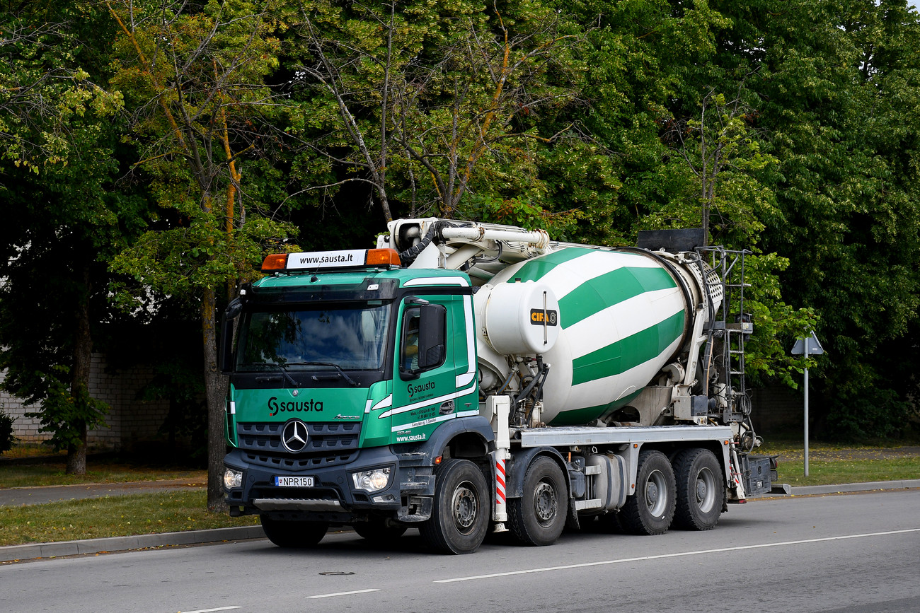 Литва, № NPR 150 — Mercedes-Benz Arocs (общ.м)