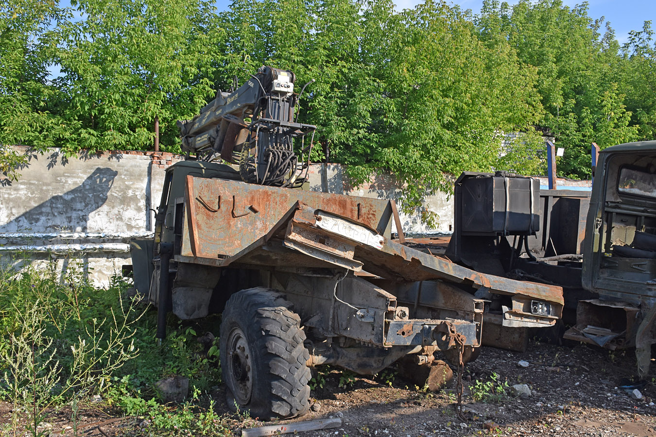 Рязанская область, № Е 700 РО 62 — Урал-4320 / 5557 (общая модель)
