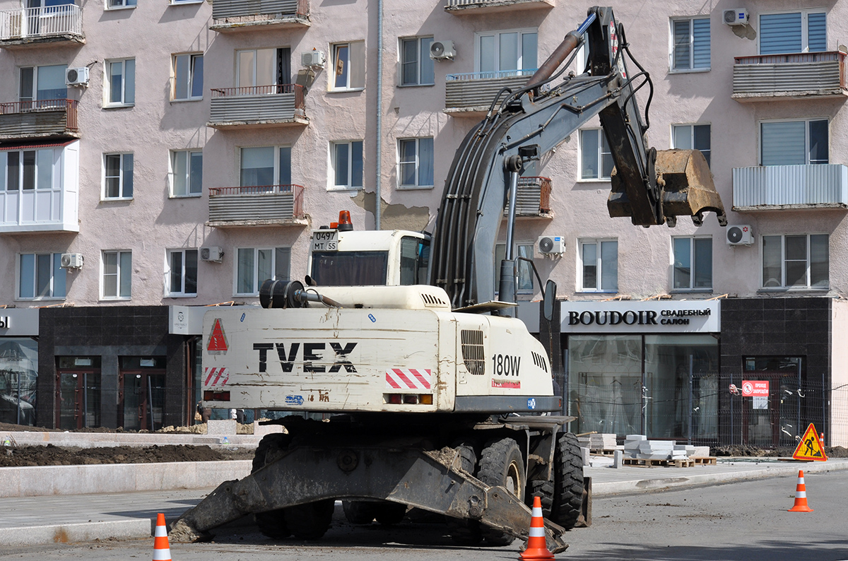 Омская область, № 0497 МТ 55 — TVEX 180W