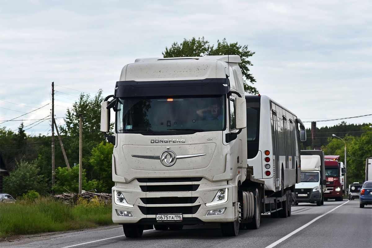 Свердловская область, № О 675 ТА 196 — Dongfeng GX DFH4180