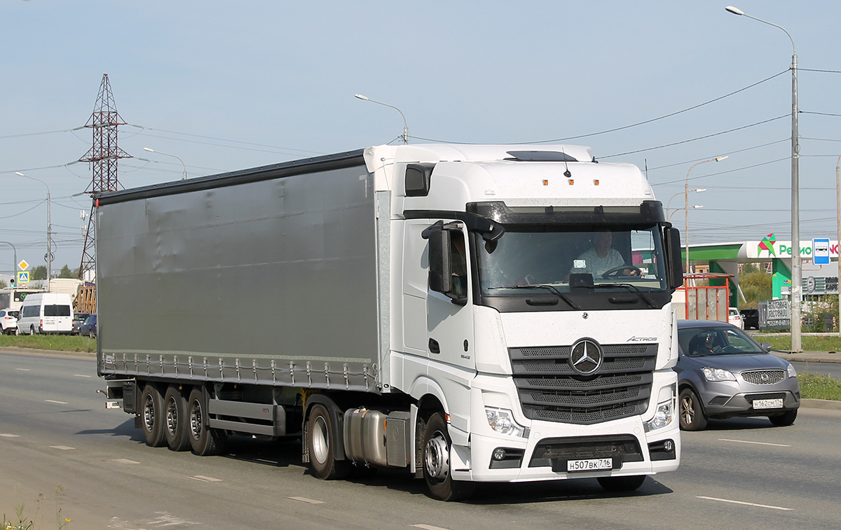Татарстан, № Н 507 ВК 716 — Mercedes-Benz Actros '18 1840 [Z9M]