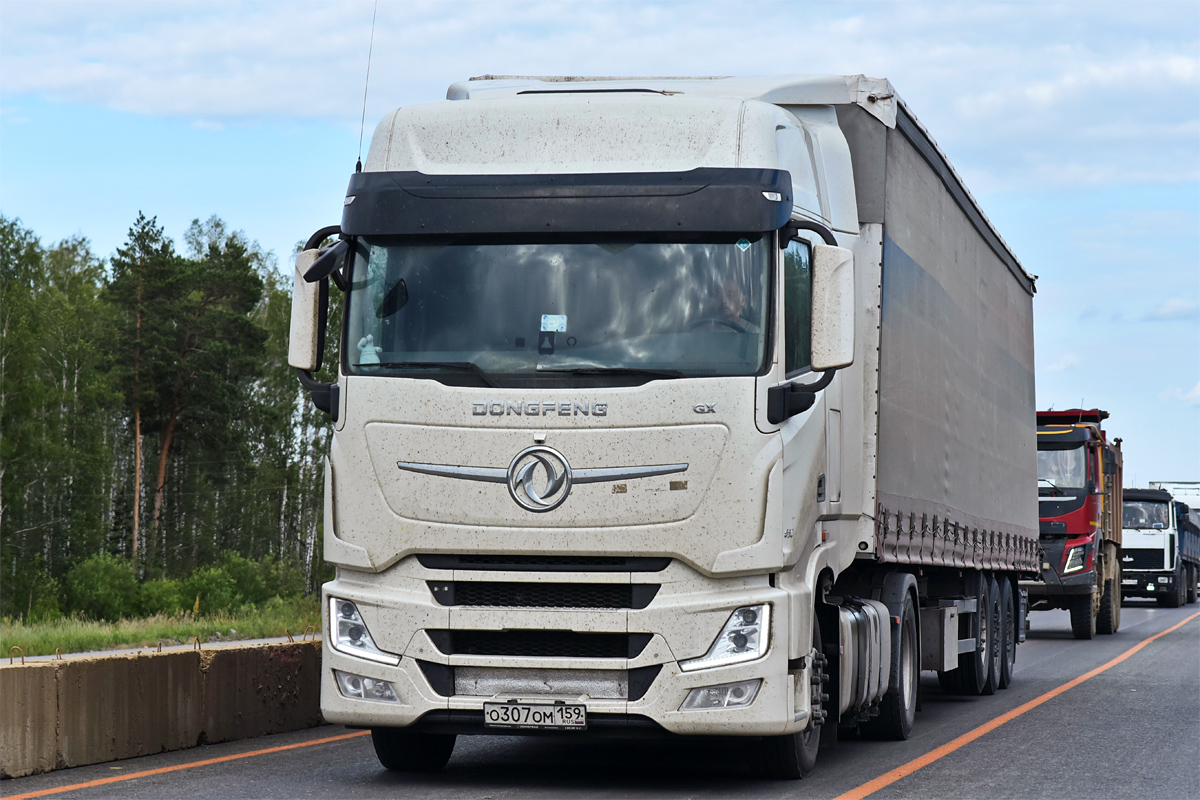Пермский край, № О 307 ОМ 159 — Dongfeng GX DFH4180