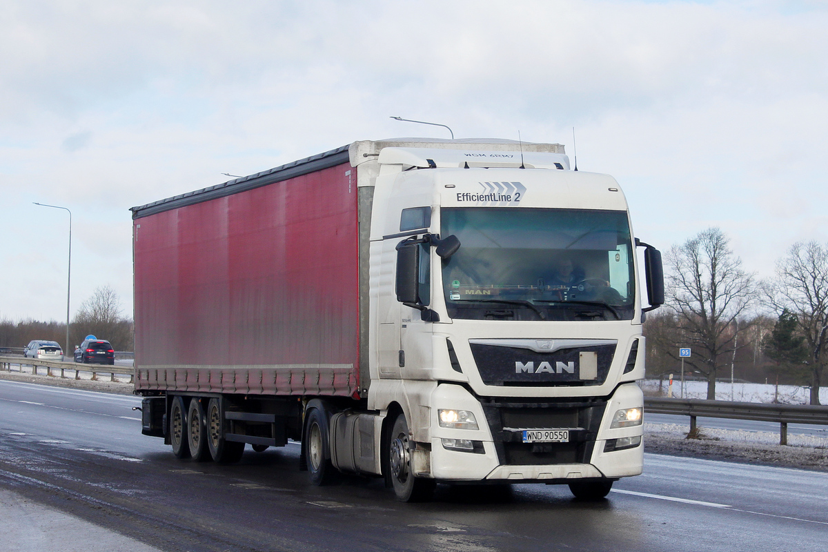 Польша, № WND 90550 — MAN TGX Euro 6 18.440