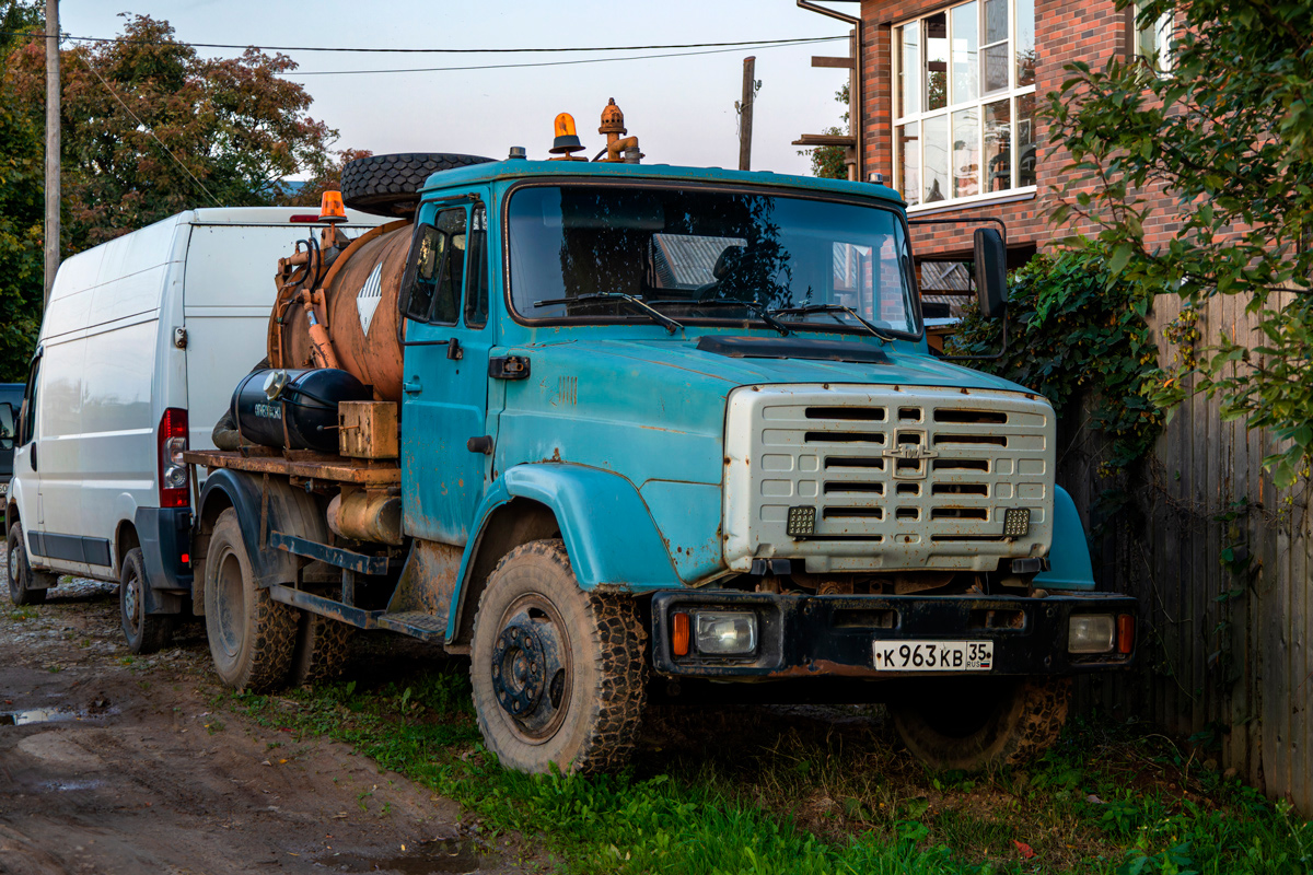 Вологодская область, № К 963 КВ 35 — ЗИЛ-494560