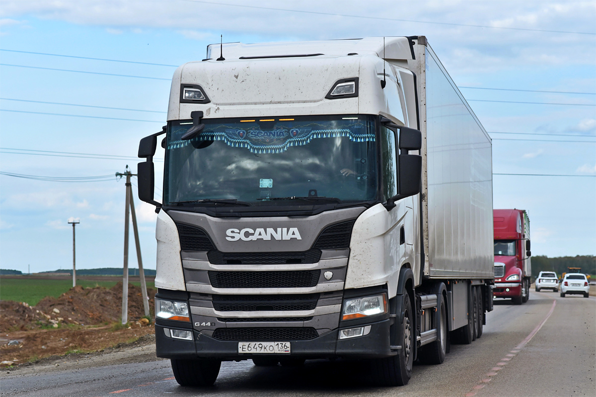 Воронежская область, № Е 649 КО 136 — Scania ('2016) G440