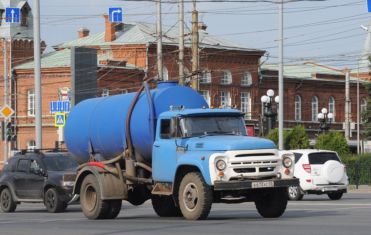 Омская область, № В 673 ХС 55 — ЗИЛ-431412