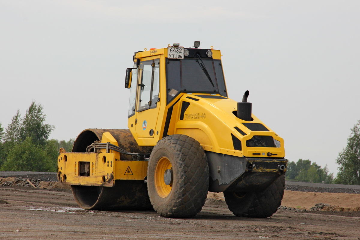Ханты-Мансийский автоном.округ, № 6432 УТ 86 — Bomag (общая модель)