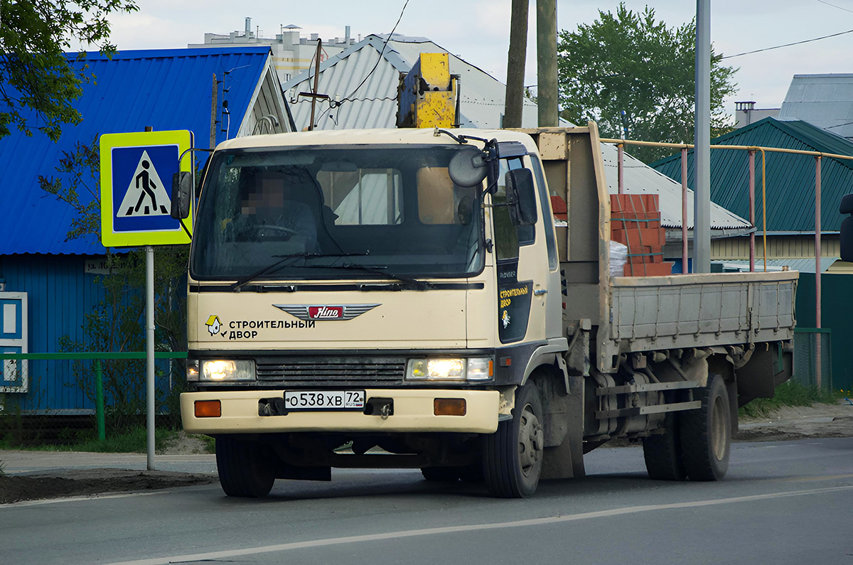 Тюменская область, № О 538 ХВ 72 — Hino Ranger