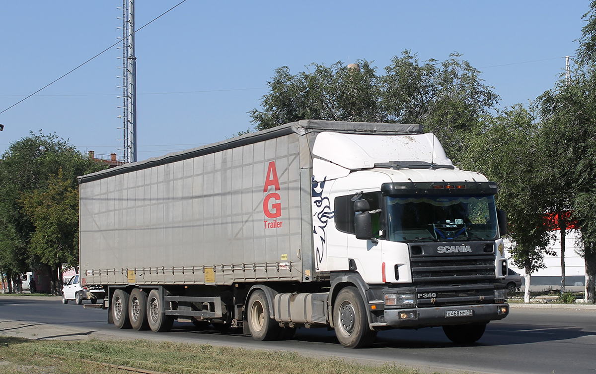 Оренбургская область, № Х 468 ММ 90 — Scania ('1996) P340