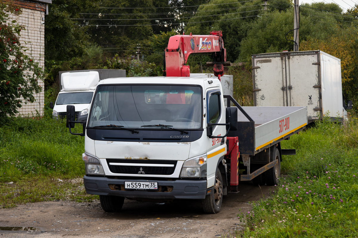 Вологодская область, № Н 559 ТМ 35 — Fuso Canter [Z8V, Z9M]