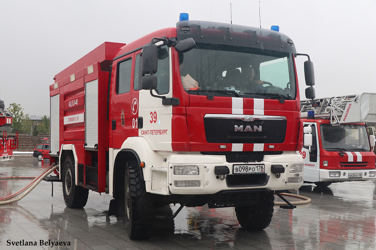 Санкт-Петербург, № В 098 РО 178 — MAN TGM 18.340