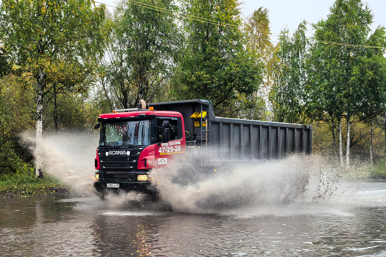 Архангельская область, № В 702 ТА 178 — Scania ('2011) P400