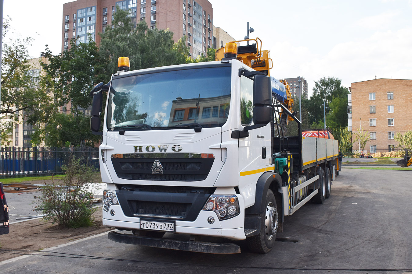 Москва, № Т 073 УВ 797 — Howo T5G ZZ5257