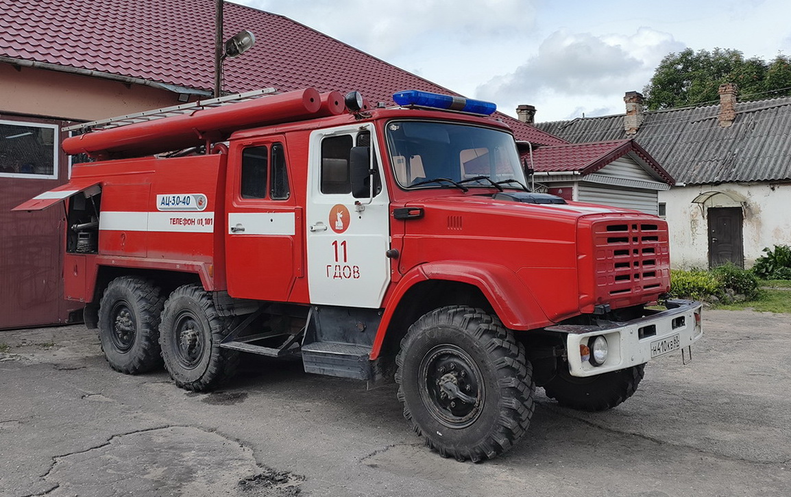 Псковская область, № Н 410 КВ 60 — Роспожснаб-4378