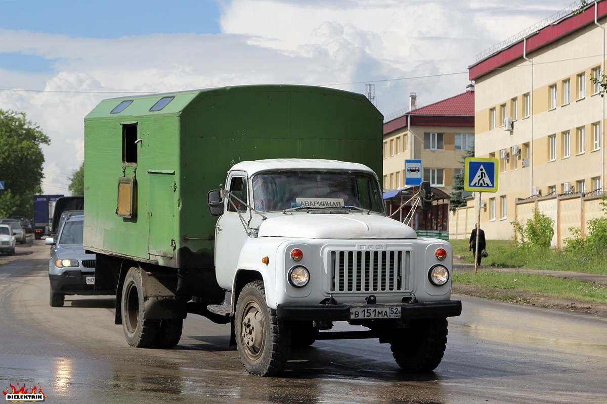 Нижегородская область, № В 151 МА 52 — ГАЗ-53-12