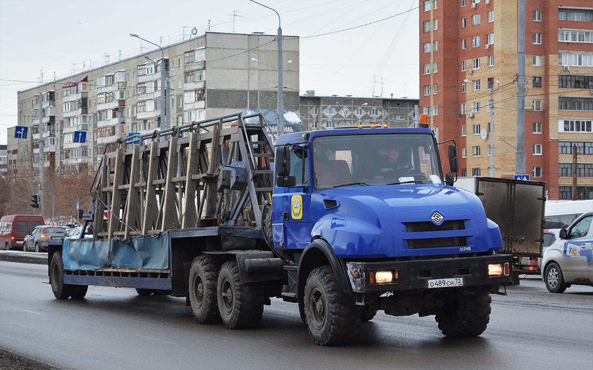 Тюменская область, № О 489 СН 72 — Урал-44202-59