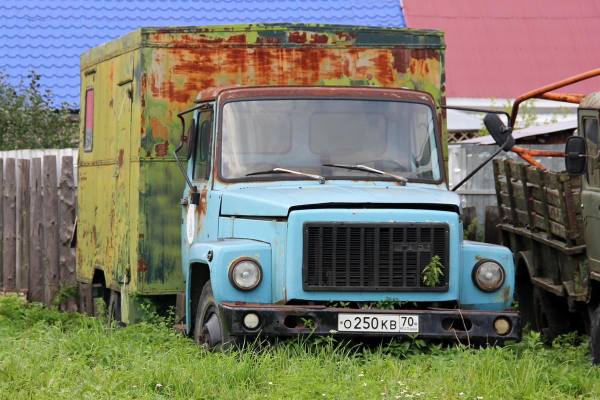 Томская область, № О 250 КВ 70 — ГАЗ-3307